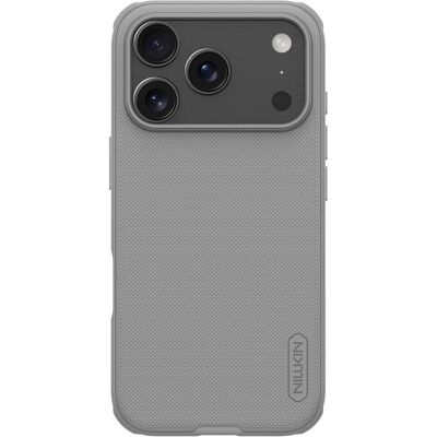 Nillkin Super Frosted Shield Pro Series Hardcase Hülle (Apple iPhone 17 Pro), Coque pour téléphone portable, Gris Nillkin Super Frosted Shield Pro Series Hardcase Hülle (Apple iPhone 17 Pro), Coque pour téléphone portable, Gris