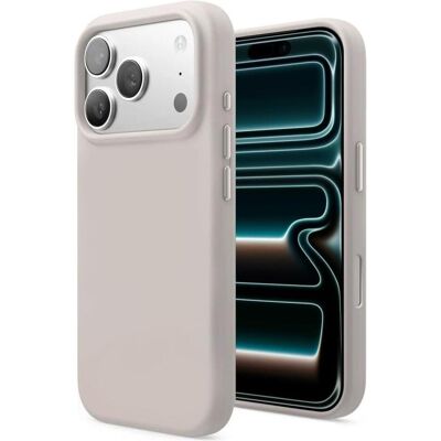 Screenguard Liquid Silicone Coconut Milk Case (Apple iPhone 17 Pro Max), Coque pour téléphone portable, Beige Screenguard Liquid Silicone Coconut Milk Case (Apple iPhone 17 Pro Max), Coque pour téléphone portable, Beige