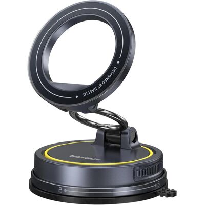 Baseus PrimeTrip VC2 Flex Magnetic Car Mount Suction Cup Version Black, Support pour smartphone, Noir Baseus PrimeTrip VC2 Flex Magnetic Car Mount Suction Cup Version Black, Support pour smartphone, Noir