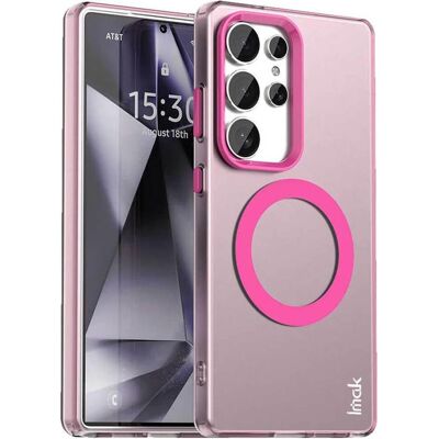 Imak Galaxy S25 Ultra - Schützende Acryl-Handyhülle mit Magnet (Samsung Galaxy S25 Ultra), Coque pour téléphone portable, Pink Imak Galaxy S25 Ultra - Schützende Acryl-Handyhülle mit Magnet (Samsung Galaxy S25 Ultra), Coque pour téléphone portable, Pink