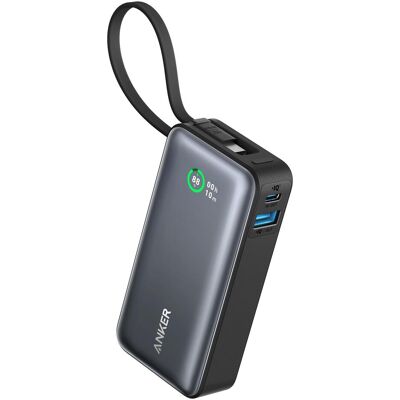 Anker 545 Nano (10000 mAh, 30 W, 37 Wh), Chargeur de secours, Noir Anker 545 Nano (10000 mAh, 30 W, 37 Wh), Chargeur de secours, Noir