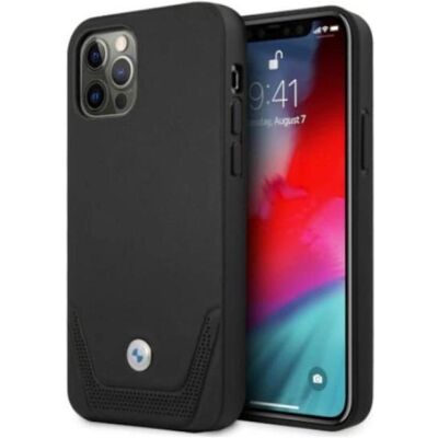 Coque BMW en Cuir Perforé pour iPhone 12 Pro Max Coque BMW en Cuir Perforé pour iPhone 12 Pro Max