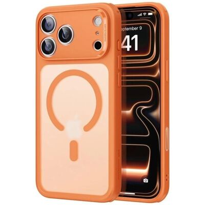 ESR Classic Hybrid Magnetic Case (Apple iPhone 17 Pro Max), Coque pour téléphone portable, Orange ESR Classic Hybrid Magnetic Case (Apple iPhone 17 Pro Max), Coque pour téléphone portable, Orange
