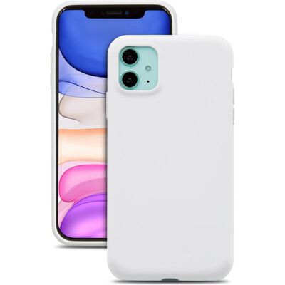 cyoo Silicone liquide premium - Apple iPhone 12 5.4" - Blanc - Cover Cover (Apple iPhone 12 mini), Coque pour téléphone portable, Blanc cyoo Silicone liquide premium - Apple iPhone 12 5.4" - Blanc - Cover Cover (Apple iPhone 12 mini), Coque pour téléphone portable, Blanc