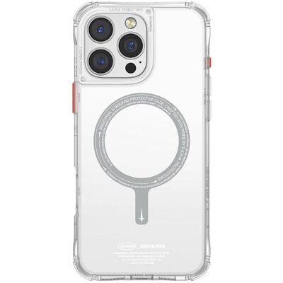 Skinarma case Saido iPhone 16 Pro 6.3" Magnetic Charging clear (Apple iPhone 16 Pro), Coque pour téléphone portable, Transparent Skinarma case Saido iPhone 16 Pro 6.3" Magnetic Charging clear (Apple iPhone 16 Pro), Coque pour téléphone portable, Transparent