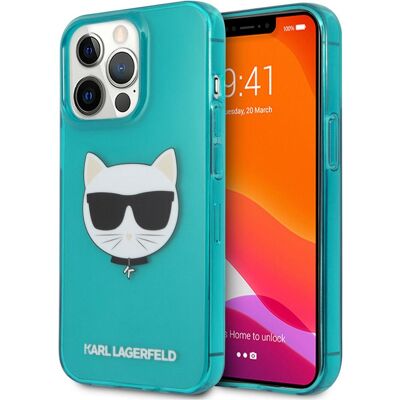 Karl Lagerfeld Cas (Apple iPhone 13, Apple iPhone 13 Pro), Coque pour téléphone portable, Bleu Karl Lagerfeld Cas (Apple iPhone 13, Apple iPhone 13 Pro), Coque pour téléphone portable, Bleu
