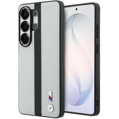 BMW Case Perforated Stripe Logo MagSafe for Samsung Galaxy S26 Ultra grey (Samsung Galaxy S26 Ultra), Coque pour téléphone portable, Gris, Argent BMW Case Perforated Stripe Logo MagSafe for Samsung Galaxy S26 Ultra grey (Samsung Galaxy S26 Ultra), Coque pour téléphone portable, Gris, Argent