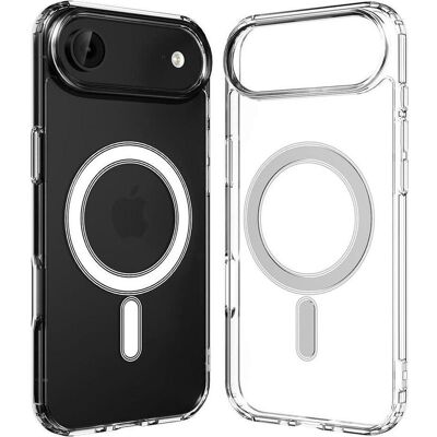 Mercury Jelhard MagSafe Case for iPhone 17 Air Clear (Apple iPhone 17, Apple iPhone Air), Coque pour téléphone portable, Transparent Mercury Jelhard MagSafe Case for iPhone 17 Air Clear (Apple iPhone 17, Apple iPhone Air), Coque pour téléphone portable, Transparent