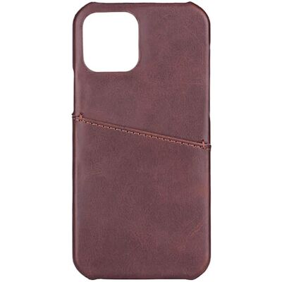 Coque ONSALA iPhone 12 / 12 Pro marron - Porte-cartes Coque ONSALA iPhone 12 / 12 Pro marron - Porte-cartes