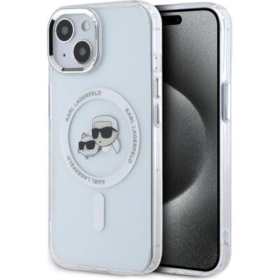 Coque Karl Lagerfeld pour iPhone 14 - Blanc - Étui Smartphone Coque Karl Lagerfeld pour iPhone 14 - Blanc - Étui Smartphone