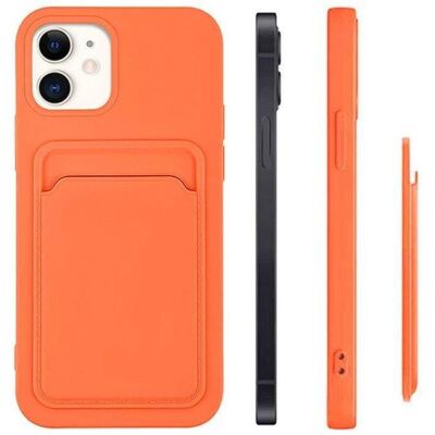 Hurtel Etui à cartes Etui portefeuille en silicone avec fente pour cartes documents pour Samsung Galaxy (Samsung Galaxy A72), Coque pour téléphone portable, Noir Hurtel Etui à cartes Etui portefeuille en silicone avec fente pour cartes documents pour Samsung Galaxy (Samsung Galaxy A72), Coque pour téléphone portable, Noir