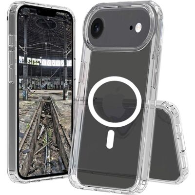 JT Berlin BackCase Pankow Clear MagSafe Apple iPhone Air transparent 11156 (11156) (Apple iPhone Air), Coque pour téléphone portable, Transparent JT Berlin BackCase Pankow Clear MagSafe Apple iPhone Air transparent 11156 (11156) (Apple iPhone Air), Coque pour téléphone portable, Transparent