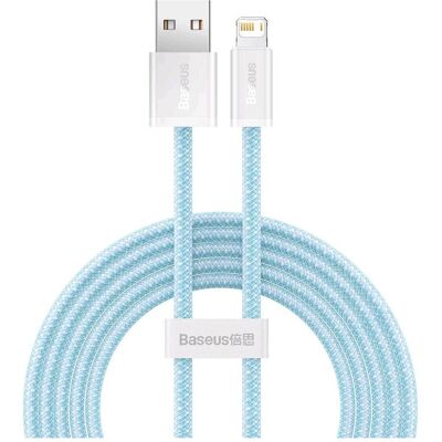 Câble Lightning USB Baseus Bleu - Charge rapide & transfert Câble Lightning USB Baseus Bleu - Charge rapide & transfert