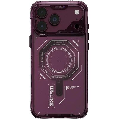 Skinarma Étui Magma MagSafe pour iPhone 18 Pro Max / 17 Pro Max, couleur bordeaux (Apple iPhone 17 Pro Max, Apple iPhone 18 Pro Max), Coque pour téléphone portable, Rouge Skinarma Étui Magma MagSafe pour iPhone 18 Pro Max / 17 Pro Max, couleur bordeaux (Apple iPhone 17 Pro Max, Apple iPhone 18 Pro Max), Coque pour téléphone portable, Rouge
