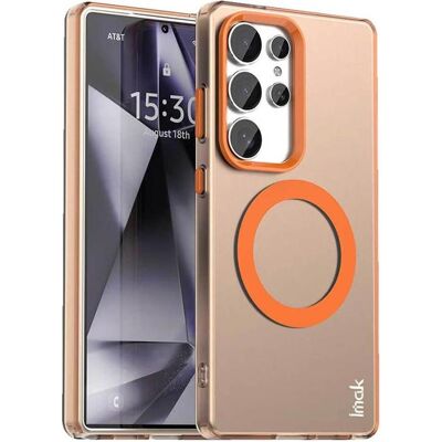 Imak Galaxy S25 Ultra - Schützende Acryl-Handyhülle mit Magnet (Samsung Galaxy S25 Ultra), Coque pour téléphone portable, Orange Imak Galaxy S25 Ultra - Schützende Acryl-Handyhülle mit Magnet (Samsung Galaxy S25 Ultra), Coque pour téléphone portable, Orange