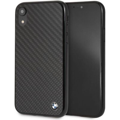 BMW Étui rigide BMHCI61MBC iPhone Xr czarny/black Siganture-Carbon (Apple iPhone XR), Coque pour téléphone portable, Noir BMW Étui rigide BMHCI61MBC iPhone Xr czarny/black Siganture-Carbon (Apple iPhone XR), Coque pour téléphone portable, Noir