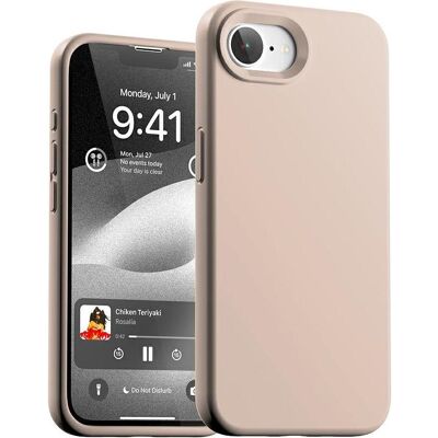 Mercury Etui Silicone do iPhone 16e różowo-piaskowy (Apple iPhone 16e, Apple iPhone 17e), Coque pour téléphone portable, Pink Mercury Etui Silicone do iPhone 16e różowo-piaskowy (Apple iPhone 16e, Apple iPhone 17e), Coque pour téléphone portable, Pink