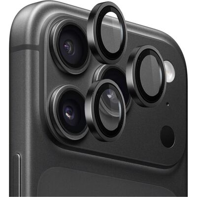 Lito - Verre de protection en titane pour caméra AR - iPhone 18 Pro / iPhone 18 Pro Max - Noir (Apple iPhone 18 Pro, Apple iPhone 18 Pro Max), Téléphone portable : film de protection, Noir Lito - Verre de protection en titane pour caméra AR - iPhone 18 Pro / iPhone 18 Pro Max - Noir (Apple iPhone 18 Pro, Apple iPhone 18 Pro Max), Téléphone portable : film de protection, Noir