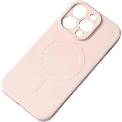 Hurtel Coque en silicone compatible MagSafe pour iPhone 15 Plus Silicone Case - Crème (Apple iPhone 15 Plus), Coque pour téléphone portable, Beige Hurtel Coque en silicone compatible MagSafe pour iPhone 15 Plus Silicone Case - Crème (Apple iPhone 15 Plus), Coque pour téléphone portable, Beige