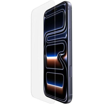 Belkin Invisiglass (1 pcs, Apple iPhone 17 Pro Max), Téléphone portable : film de protection, Transparent Belkin Invisiglass (1 pcs, Apple iPhone 17 Pro Max), Téléphone portable : film de protection, Transparent
