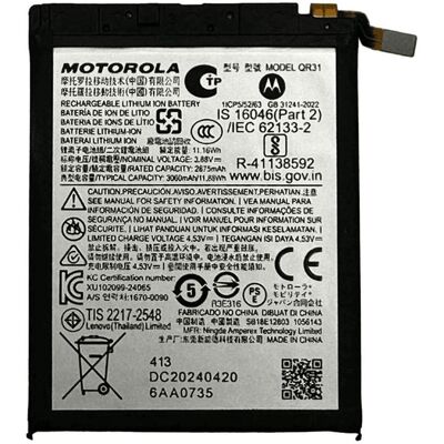 Motorola Razr 50 5G Battery 3060mAh Original, Batterie pour téléphone portable Motorola Razr 50 5G Battery 3060mAh Original, Batterie pour téléphone portable