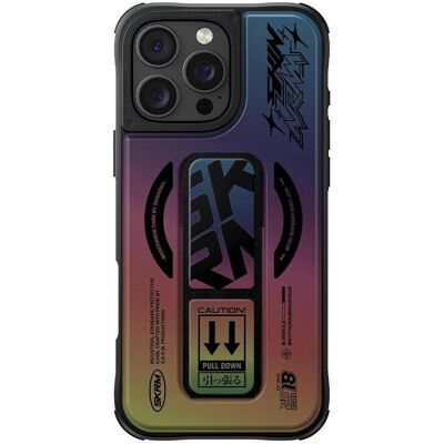 Skinarma case Kira Kobai iPhone 16 Pro 6.3" Magnetic Charging Grip Stand hologram (Apple iPhone 16 Pro), Coque pour téléphone portable, Multicolore Skinarma case Kira Kobai iPhone 16 Pro 6.3" Magnetic Charging Grip Stand hologram (Apple iPhone 16 Pro), Coque pour téléphone portable, Multicolore