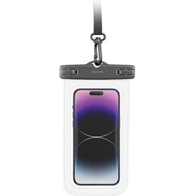 Usams Étui wodoodporne 6.7" IP68 transparent FSD1203 (US-YD012) (Smartphones jusqu'à 6,5 pouces, Universel), Coque pour téléphone portable, Transparent Usams Étui wodoodporne 6.7" IP68 transparent FSD1203 (US-YD012) (Smartphones jusqu'à 6,5 pouces, Universel), Coque pour téléphone portable, Transparent