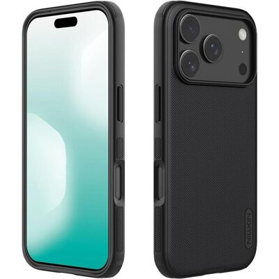 Nillkin Super Frosted PRO Magnetic Back Cover für Apple iPhone 17 Pro Schwarz (Apple iPhone 17 Pro), Coque pour téléphone portable, Noir Nillkin Super Frosted PRO Magnetic Back Cover für Apple iPhone 17 Pro Schwarz (Apple iPhone 17 Pro), Coque pour téléphone portable, Noir