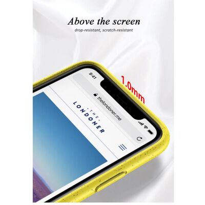 Cyoo BioCase iPhone 12 Pro Max - Noir - Coque de téléphone Cyoo BioCase iPhone 12 Pro Max - Noir - Coque de téléphone