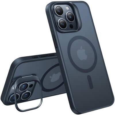 Torras UPRO Lstand Étui (Apple iPhone 15 Pro, Apple iPhone 17 Pro Max), Coque pour téléphone portable, Gris Torras UPRO Lstand Étui (Apple iPhone 15 Pro, Apple iPhone 17 Pro Max), Coque pour téléphone portable, Gris