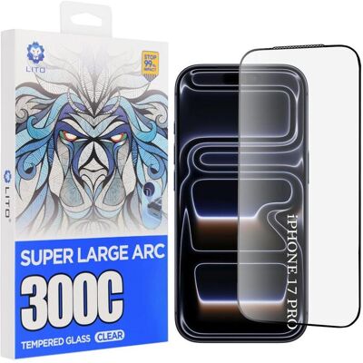 Lito - D+ Max 300C - iPhone 17 Pro - Clear (Apple iPhone 17 Pro), Téléphone portable : film de protection, Transparent Lito - D+ Max 300C - iPhone 17 Pro - Clear (Apple iPhone 17 Pro), Téléphone portable : film de protection, Transparent