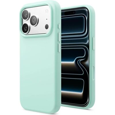 Screenguard Liquid Silicone Ocean Case Apple iPhone 17 Pro Hülle (Apple iPhone 17 Pro), Coque pour téléphone portable, Vert Screenguard Liquid Silicone Ocean Case Apple iPhone 17 Pro Hülle (Apple iPhone 17 Pro), Coque pour téléphone portable, Vert