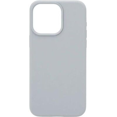 Connect iPhone 15 Pro Premium Magsafe Soft Touch Silicone Case Nouvelle fonction (Apple iPhone 15 Pro), Coque pour téléphone portable, Gris, Bleu Connect iPhone 15 Pro Premium Magsafe Soft Touch Silicone Case Nouvelle fonction (Apple iPhone 15 Pro), Coque pour téléphone portable, Gris, Bleu