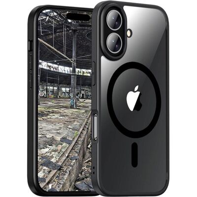 JT Berlin Pankow Hybrid MagSafe (Apple iPhone 17), Coque pour téléphone portable, Transparent, Noir JT Berlin Pankow Hybrid MagSafe (Apple iPhone 17), Coque pour téléphone portable, Transparent, Noir