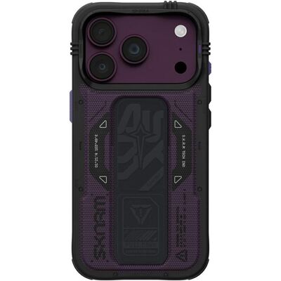 Skinarma Étui Phantom MagSafe + support Grip pour iPhone 18 Pro / 17 Pro, couleur bordeaux (Apple iPhone 17 Pro, Apple iPhone 18 Pro), Coque pour téléphone portable, Rouge Skinarma Étui Phantom MagSafe + support Grip pour iPhone 18 Pro / 17 Pro, couleur bordeaux (Apple iPhone 17 Pro, Apple iPhone 18 Pro), Coque pour téléphone portable, Rouge