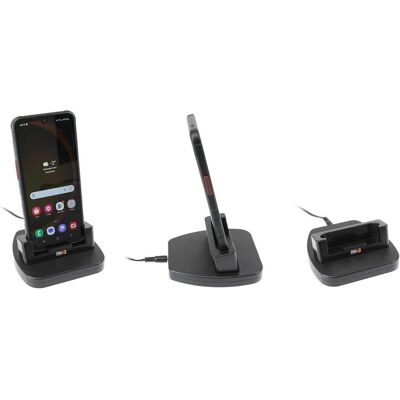 Brodit Chargeur de bureau pour SAMSUNG Galaxy XCover 7, Chargeur USB, Noir Brodit Chargeur de bureau pour SAMSUNG Galaxy XCover 7, Chargeur USB, Noir
