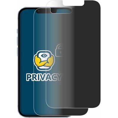 BROTECT iPhone 14 Filtre de lumière bleue - Protection de vie privée BROTECT iPhone 14 Filtre de lumière bleue - Protection de vie privée