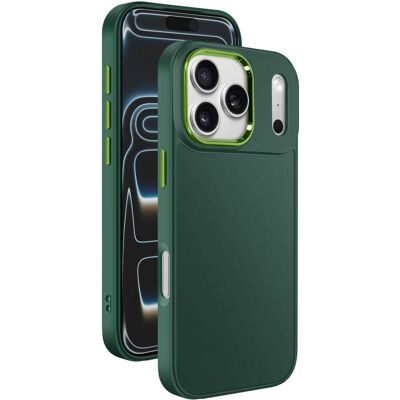 OEM Back panel cover FRAME Case for IPHONE 17 Pro Max green (Apple iPhone 17 Pro Max), Coque pour téléphone portable, Vert OEM Back panel cover FRAME Case for IPHONE 17 Pro Max green (Apple iPhone 17 Pro Max), Coque pour téléphone portable, Vert