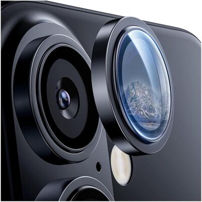 Lito - S+ Camera Glass Protector - iPhone 16 / iPhone 16 Plus - Black (Apple iPhone 16, Apple iPhone 16 Plus), Téléphone portable : film de protection, Noir Lito - S+ Camera Glass Protector - iPhone 16 / iPhone 16 Plus - Black (Apple iPhone 16, Apple iPhone 16 Plus), Téléphone portable : film de protection, Noir