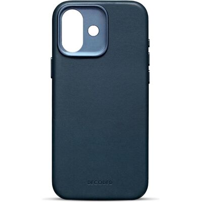 Decoded Couverture arrière en cuir (Apple iPhone 17), Coque pour téléphone portable, Bleu Decoded Couverture arrière en cuir (Apple iPhone 17), Coque pour téléphone portable, Bleu