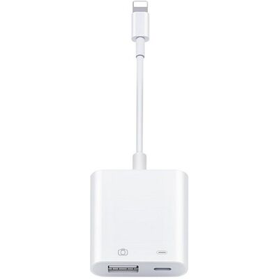 SiGN USB A – Lightning Adapter (USB-A, Lightning), Adaptateur pour appareils mobiles, Blanc SiGN USB A – Lightning Adapter (USB-A, Lightning), Adaptateur pour appareils mobiles, Blanc