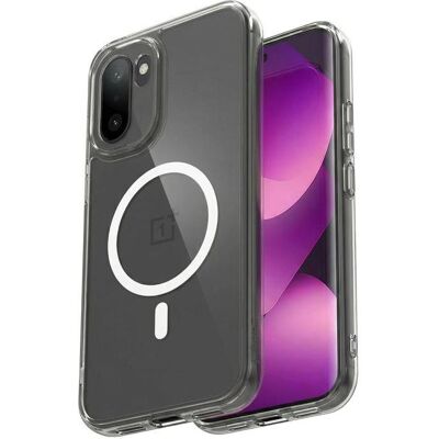 Crong Hybrid Clear Magnetic - Etui MagSafe OnePlus 15R (przezroczysty) (OnePlus 15R), Coque pour téléphone portable, Transparent Crong Hybrid Clear Magnetic - Etui MagSafe OnePlus 15R (przezroczysty) (OnePlus 15R), Coque pour téléphone portable, Transparent