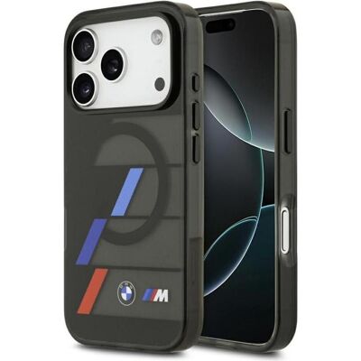 BMW M IML Metal Buttons Tricolor Lines MagSafe Case for iPhone 17 Pro Max Black (Apple iPhone 17 Pro Max), Coque pour téléphone portable, Noir BMW M IML Metal Buttons Tricolor Lines MagSafe Case for iPhone 17 Pro Max Black (Apple iPhone 17 Pro Max), Coque pour téléphone portable, Noir