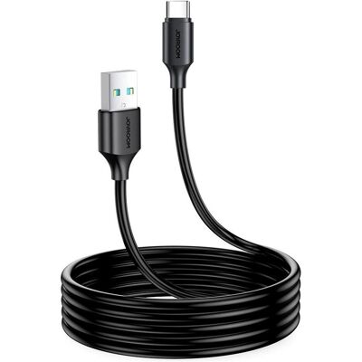 Câble USB Joyroom - 2m Noir - Charge rapide, USB 2.0, 3A Câble USB Joyroom - 2m Noir - Charge rapide, USB 2.0, 3A