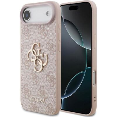 Guess - Hardcase 4G Big Logo (GUHCP17M4GMGPI) - iPhone 17 Air - Pink (Apple iPhone 17), Coque pour téléphone portable, Pink Guess - Hardcase 4G Big Logo (GUHCP17M4GMGPI) - iPhone 17 Air - Pink (Apple iPhone 17), Coque pour téléphone portable, Pink