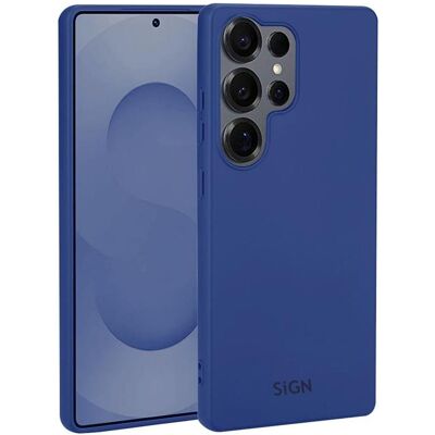 SiGN Liquid Silicone Case pour Samsung Galaxy S25 Ultra - Bleu (Samsung Galaxy S25 Ultra), Coque pour téléphone portable, Bleu SiGN Liquid Silicone Case pour Samsung Galaxy S25 Ultra - Bleu (Samsung Galaxy S25 Ultra), Coque pour téléphone portable, Bleu