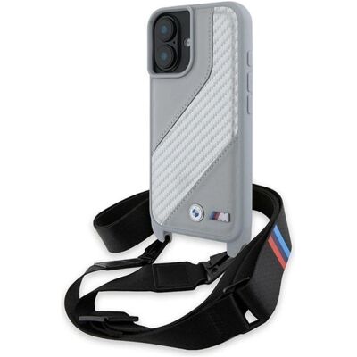 Coque BMW M Series Rayures en Carbone & Sangle - Étui Smartphone Coque BMW M Series Rayures en Carbone & Sangle - Étui Smartphone