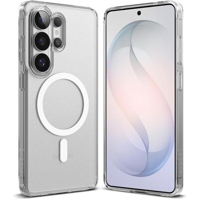 Ringke - Fusion MagSafe - Samsung Galaxy S26 Ultra - Matte Clear (Samsung Galaxy S26 Ultra), Coque pour téléphone portable, Transparent Ringke - Fusion MagSafe - Samsung Galaxy S26 Ultra - Matte Clear (Samsung Galaxy S26 Ultra), Coque pour téléphone portable, Transparent