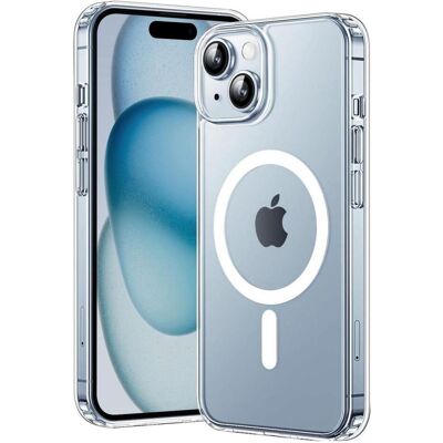Screenguard Magnetic Apple iPhone 15 Plus Clear Case Étui MagSafe (Apple iPhone 15 Plus), Coque pour téléphone portable, Transparent Screenguard Magnetic Apple iPhone 15 Plus Clear Case Étui MagSafe (Apple iPhone 15 Plus), Coque pour téléphone portable, Transparent