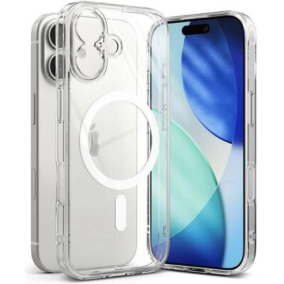 Ringke Fusion Magnetic MagSafe Case für iPhone 17 - Transparent (Apple iPhone 17), Coque pour téléphone portable, Transparent Ringke Fusion Magnetic MagSafe Case für iPhone 17 - Transparent (Apple iPhone 17), Coque pour téléphone portable, Transparent